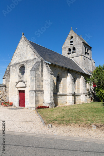 Eglise romane de Courtieux - Oise