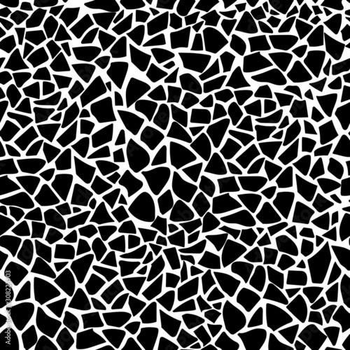Giraffe seamless pattern. Vector with transparent background