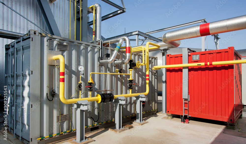 Container with pipe and other technological equipment. Special equipment containers. Container with pipe and other technological equipment. Special equipment containers.