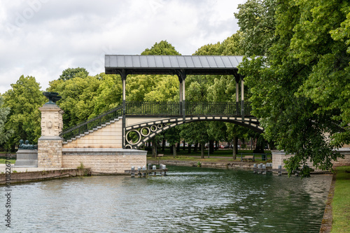 Le pont Napoléon sur le canal de la Deûle