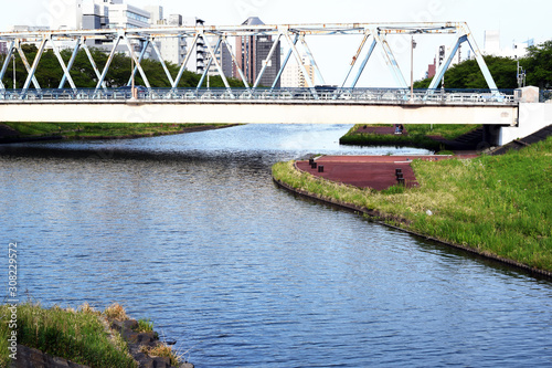 茨城県水戸市の川 photo