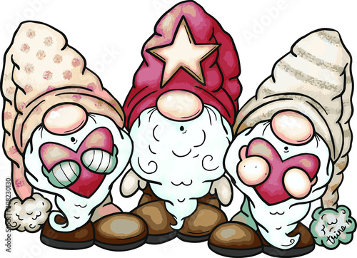 Christmas Gnomes photo