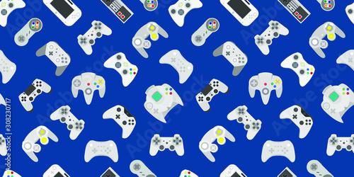 Video game controller backg...
