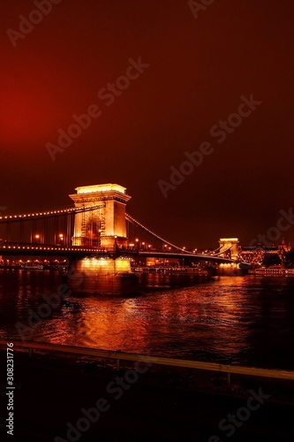 Photography budapest at night