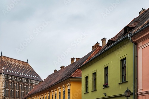Photography old houses in budapest