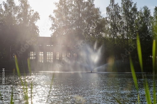 fountain in the park