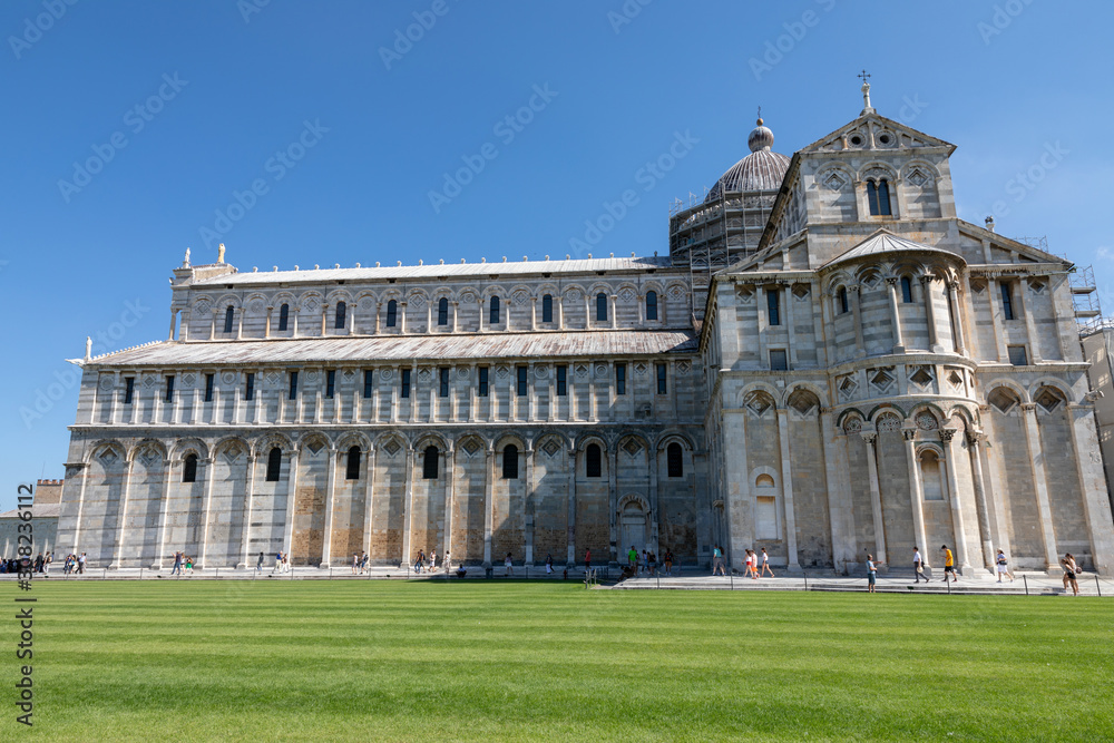 Panoramic view of Pisa Cathedral