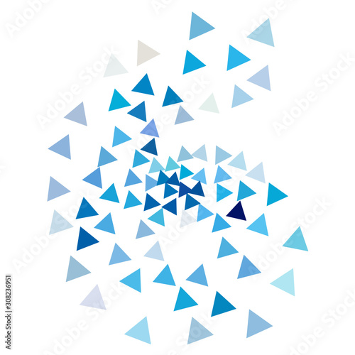 triangle fill number - 6