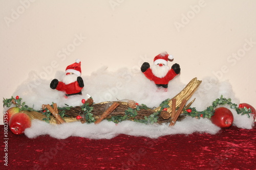 Wallpaper Mural x-mas card with space for own text Torontodigital.ca