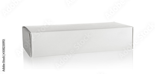 Wallpaper Mural Cardboard box isolated on white background Torontodigital.ca