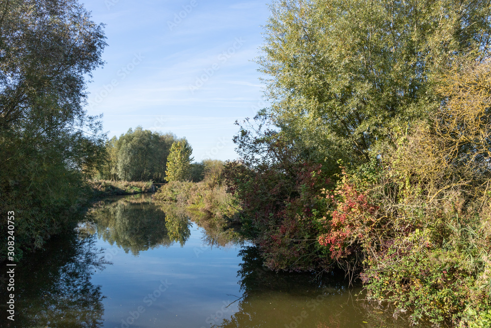 Le Zieux à Clairmarais - Réserve Naturelle Nationale des Etangs du Romelaëre