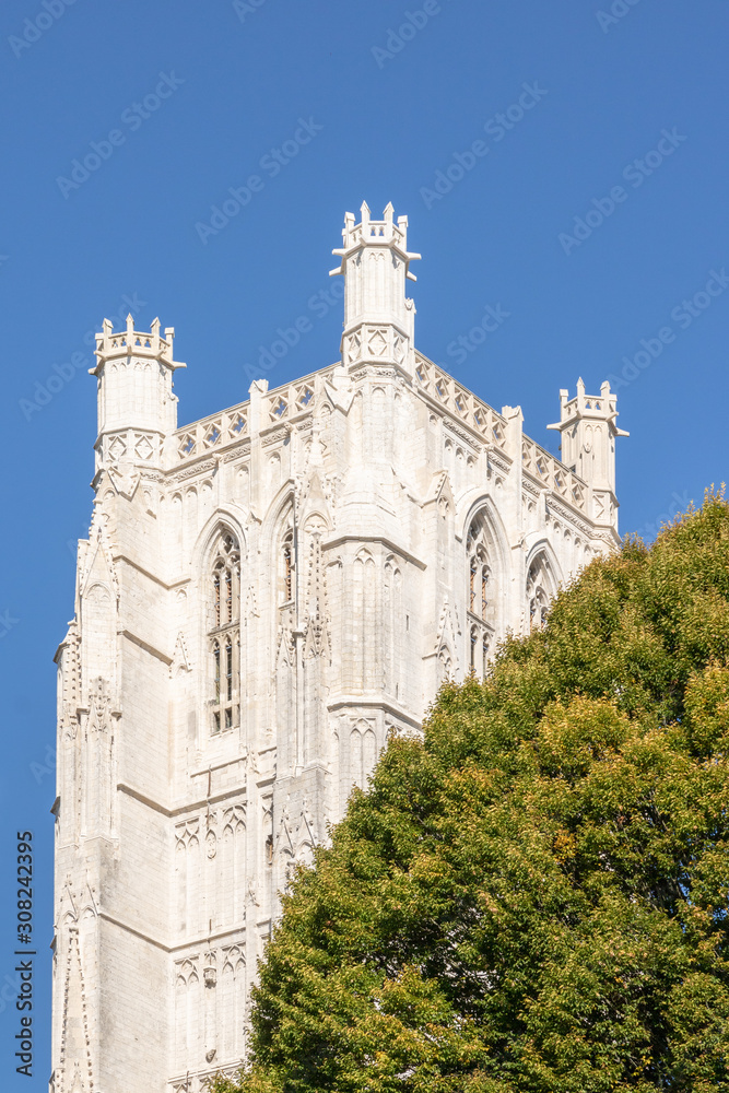 Le clocher de la Cathédrale Notre-Dame de Saint-Omer