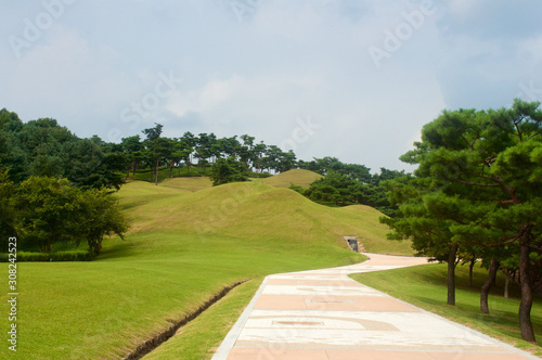 Royal tomb on Gongju