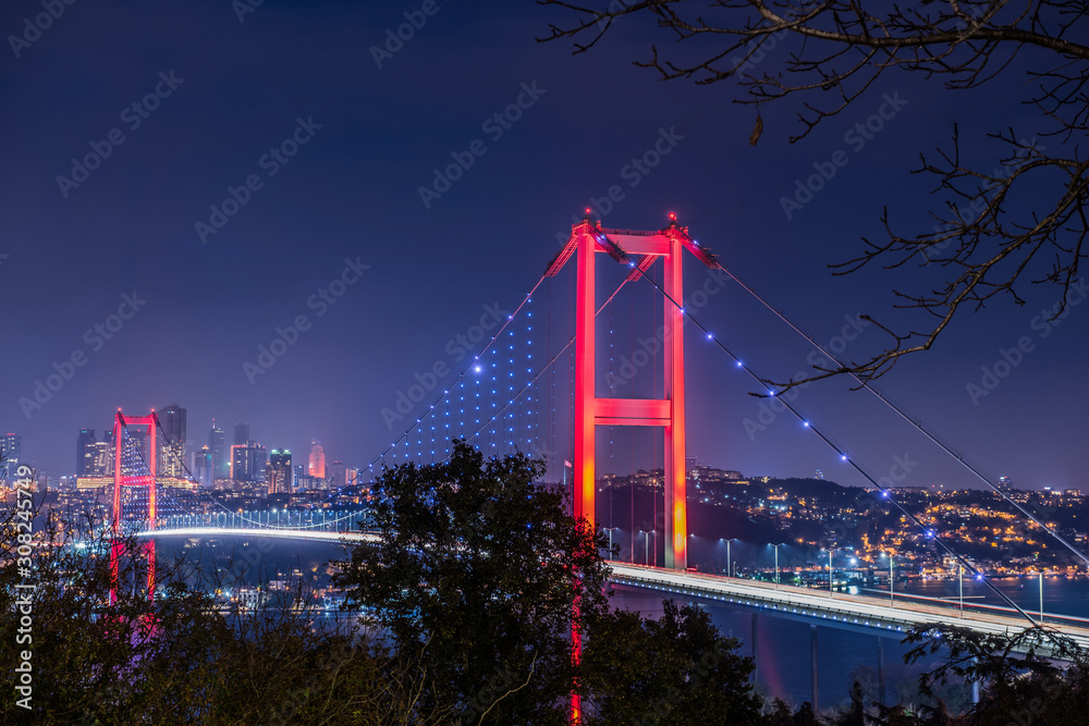 Fototapeta premium Most Bosfor w Stambule