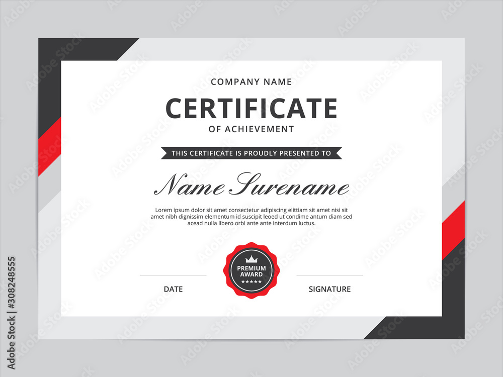 Certificate of Appreciation Template Design