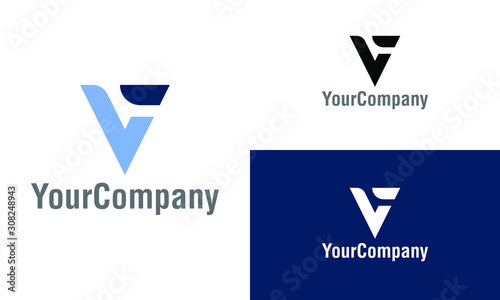 Letter V logo icon design template elements. Simple minimalist template graphic illustration. Creative vector emblem, for icon or design concept.