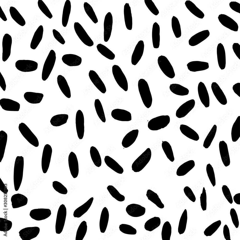 Grunge brush pattern. Texture. White and black vector. Grunge brush pattern. Texture. White and black vector.
