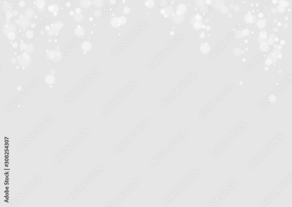 White Snow Fall Background. Fall Ice Backdrop. Fantasy Texture. Gray Snow Fall Banner. Flake Winter Postcard. White Snow Fall Background. Fall Ice Backdrop. Fantasy Texture. Gray Snow Fall Banner. Flake Winter Postcard.