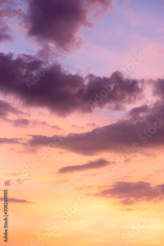 sky sunset background,clouds with background. © pinglabel