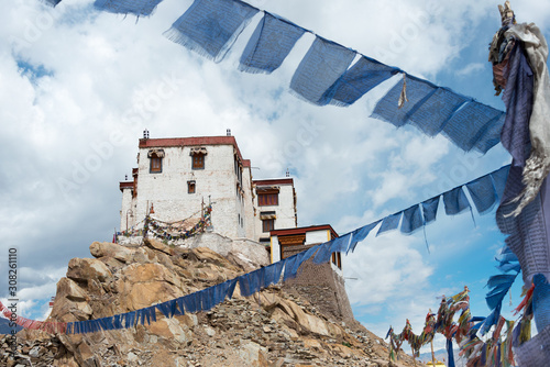 Ladakh, India - Jul 06 2019 - Stakna Monastery (Stakna Gompa) in Ladakh, Jammu and Kashmir, India. photo