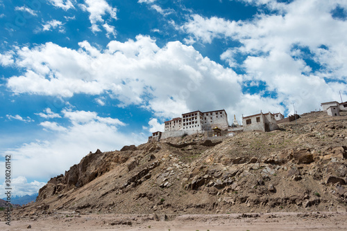 Ladakh, India - Jul 06 2019 - Stakna Monastery (Stakna Gompa) in Ladakh, Jammu and Kashmir, India. photo