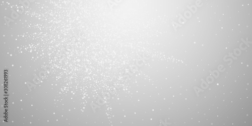 Amazing falling stars Christmas background. Subtle
