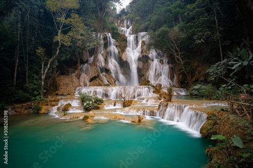 Waterfall in Laos