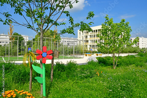 Les Mureaux; France - may 25 2019 : block of flats photo