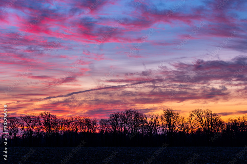 Fototapeta premium Morning Color Burst Sky