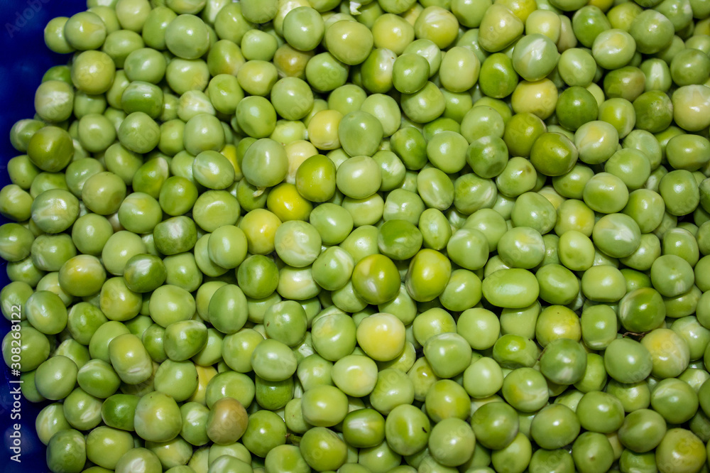 green peas, natural plant foods