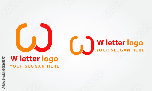 Logo letter w