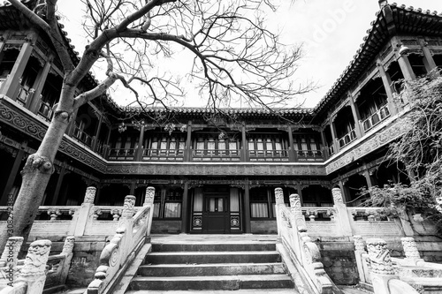 Historical building in the forbidden city in Beijing, China