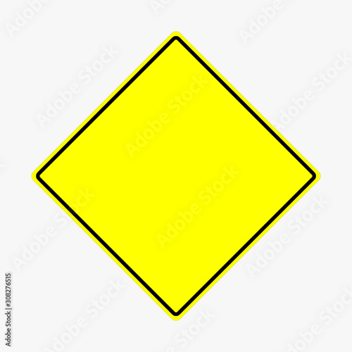 Free Download Warning sign without symbol Add more icons - GFXLoad