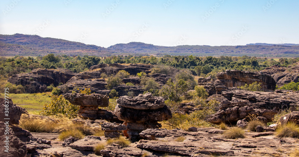 Obraz premium landscape and river