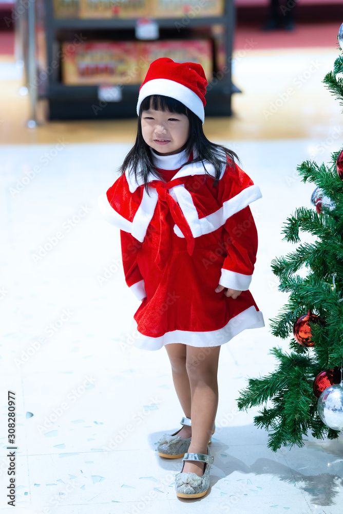 Little girl hot sale santa dress