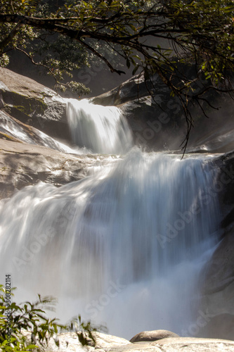 river and cascade