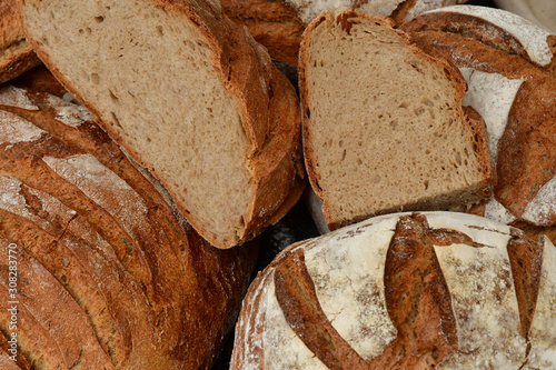 Villarceaux, France - june 9 2019 : bread photo