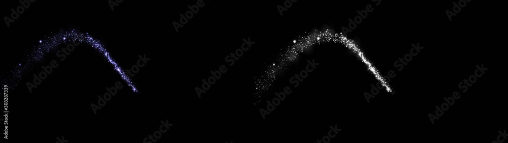 Magic Christmas particle elements with alpha Magic Christmas particle elements with alpha