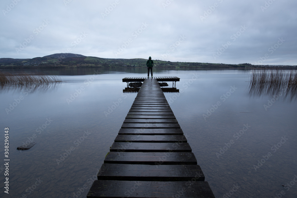 pier on the lake