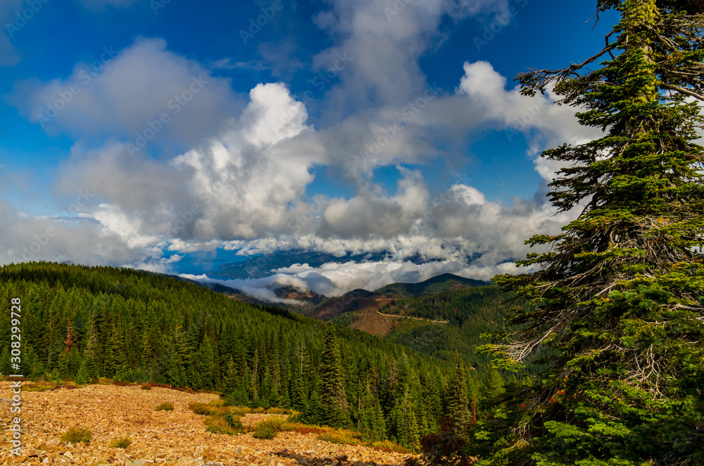 Obraz premium Chilco Mountain