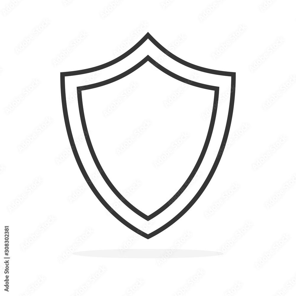 Vector Shield icon Vector Shield icon