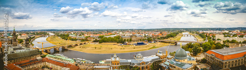 Panorama of a German City  Dresden