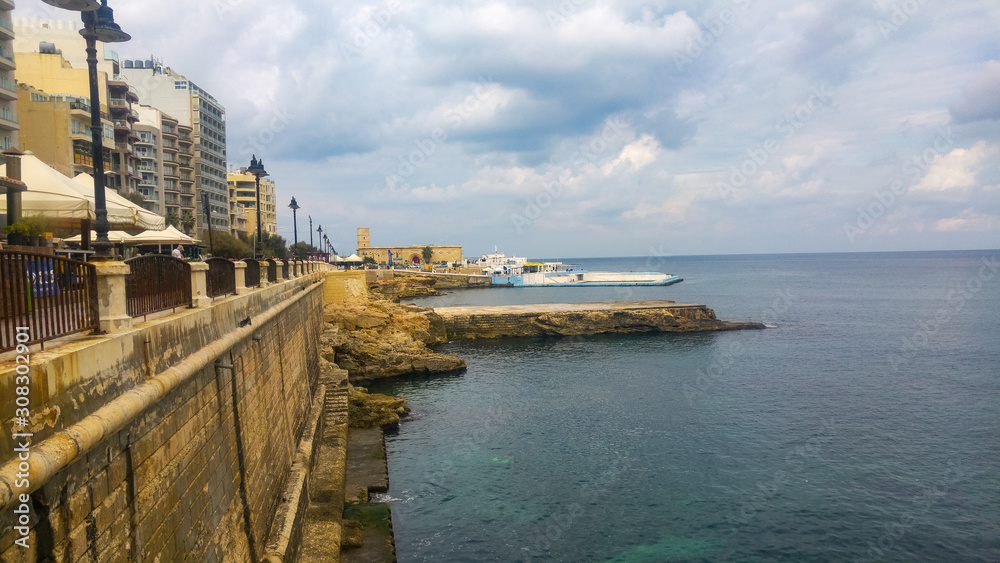 Fototapeta premium Sliema Chalet, Sliema, Malta