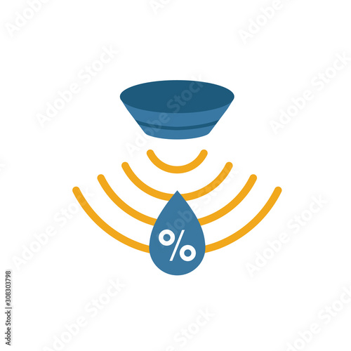 Humidity Sensor icon. Simple element from sensors icons collection. Creative Humidity Sensor icon ui, ux, apps, software and infographics
