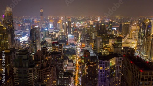 Wallpaper Mural High angle view in the Sukhumvit Road Torontodigital.ca