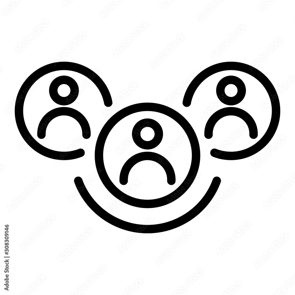 Customer support icon. Outline customer support vector icon for web design isolated on white background Customer support icon. Outline customer support vector icon for web design isolated on white background