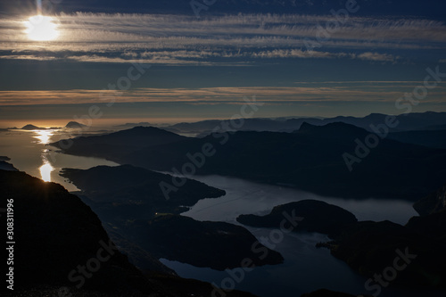 sunrise over the mountains © Rolands