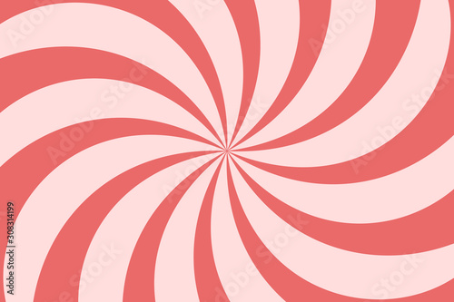 Vector Christmas background. Candy cane, lollipop pattern.