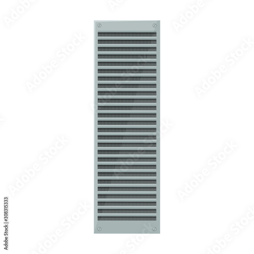 Ventilation vector icon.Cartoon vector icon isolated on white background ventilation .