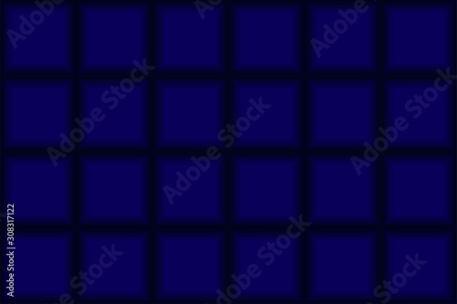 Dark blue tiled background. Seamless pattern. Vector drawing. Texture.